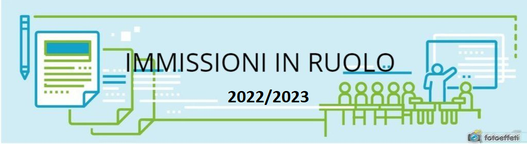 immissione in ruolo 2022 2023